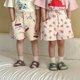 thumbnail image 4 of Pantalones cortos de algodón Unisex para chico de 1 a 10 años, pantalones cortos informales holgados con estampado de dibujos animados para niños, Bermudas para niñas, ropa para niños, 4 of 6