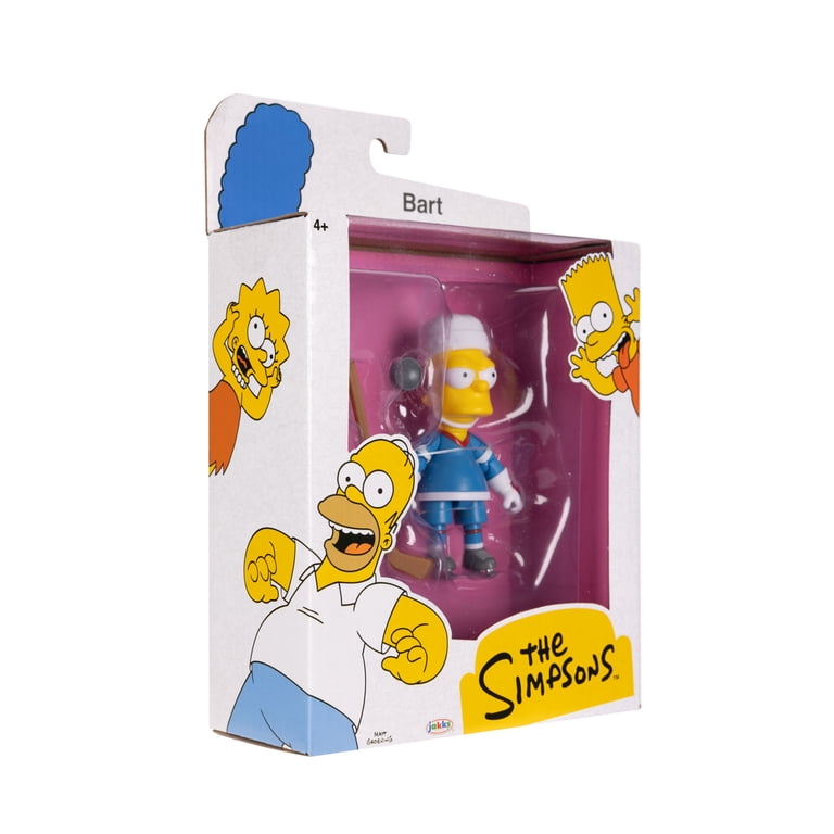 The Simpsons Wave 5 Bart Action Figure (Hockey Uniform) - Walmart.com