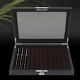 thumbnail image 2 of 12 Slots Wooden Pen Display Box, 12 Pens Storage Fountain Pen Collector Case with Lid, Wood Pen Display Case Storage Box with Lock Gifts for Man Father Boyfriend Husband, 2 of 15