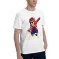 thumbnail image 2 of Stranger Things Steve The Babysitter Portrait Men's Basic Short Sleeve T-Shirt White Large, 2 of 5