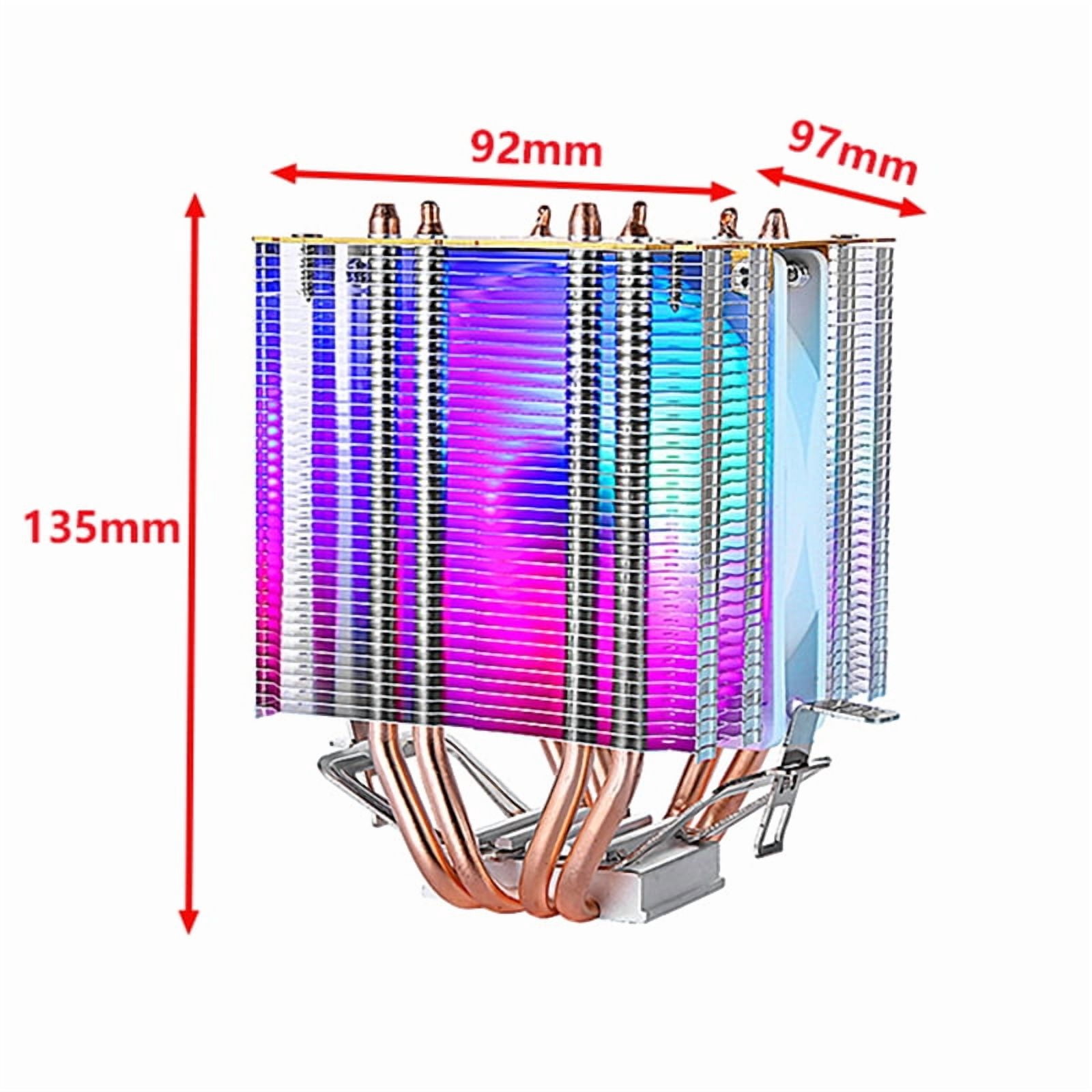 PC Cooler CPU Cooler Fan Dual Tower 4 Heat Pipe Installing LGA2011 x79 x99 E5 2066 115x 1200 1700 i5 AMD Rapid Heat dissipation