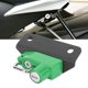 thumbnail image 5 of Cerradura para casco de motocicleta, aleación de aluminio, antirrobo, compatible con Suzuki GSX-R1000 2009-2011, color verde, 5 of 8