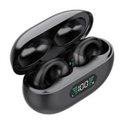Open Ear Bluetooth Headphones Wireless Clip-on Earbuds for iPhone Android,Bluetooth 5.3 Sport Earbud for Running,Sports,Workouts,Business
