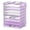 Purple, variant on INTIGE 9-Tier Mesh Paper Tray Desk Organizer with Handles, File Holder Organization, Efficient Home and Office Organization