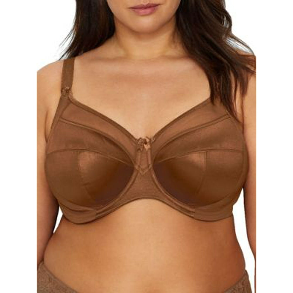 Goddess Goddess Womens Keira Plus Size Banded Underwire Bra 40n Cinnamon 1178