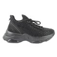 thumbnail image 1 of Tenis Sneakers con Brillos Casual para Dama Hanna MX  Genova Black, 1 of 4