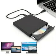 Realhomelove External CD/DVD Drive for Laptop, USB 3.0 CD Burner Portable CD/DVD Optical Drive Player Reader Writer, Compatible with Laptop Desktop PC MacBook Mac Windows Linux OS