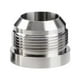 thumbnail image 1 of Adaptador de manguera con conector macho para soldar, conector para soldar para manguera de gasóleo y aire AN20, 1 of 9
