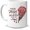 Heaven, variant on To My Daughter Daddy Loves You 11oz White Ceramic Coffee Tea Mug, Gifts For Women, Daughters, From Fathers, Papas, Step-fathers, On Birthday, Father's Day, Holiday