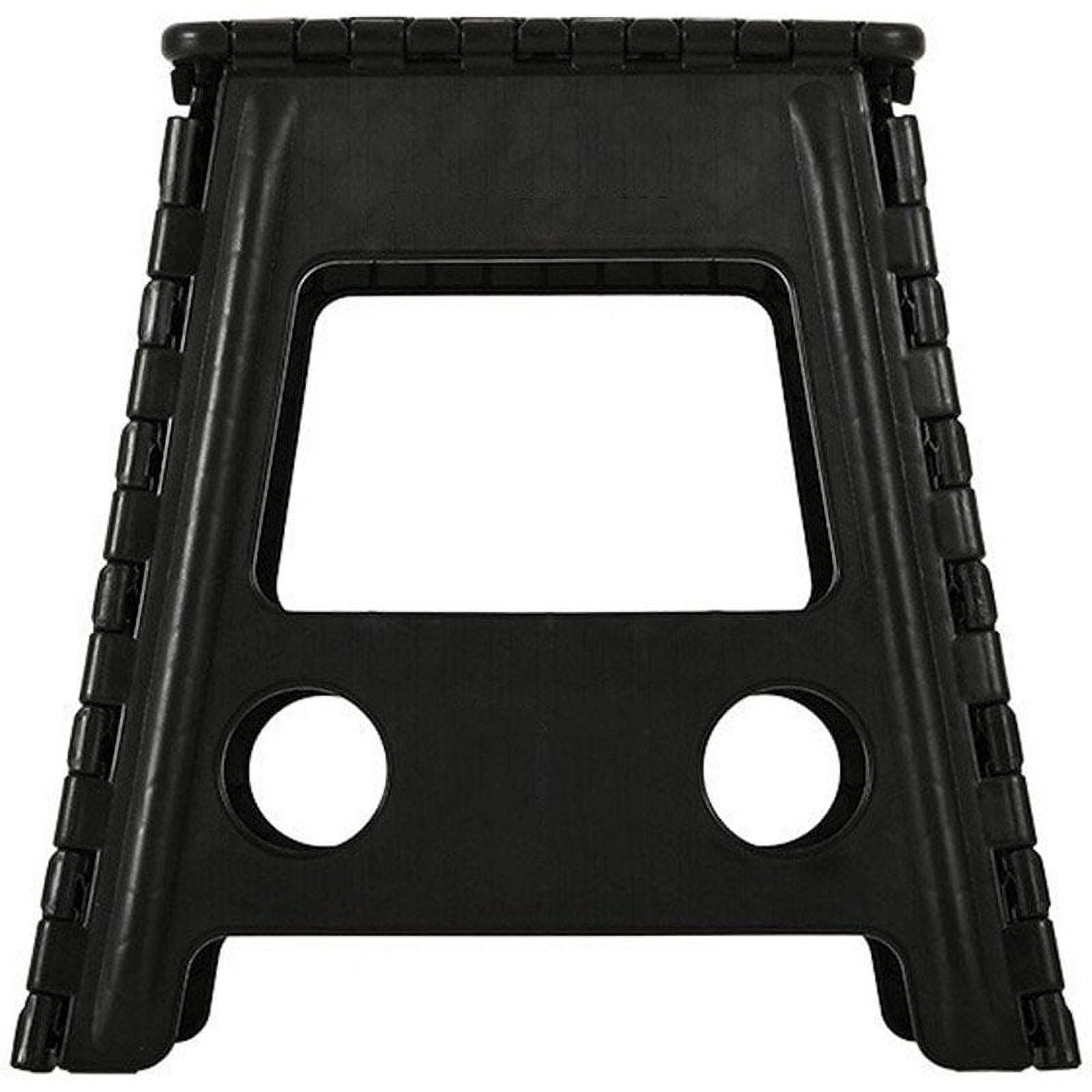 Jinsinto Outdoor folding ladder plastic folding ladder black 29 * 22 * 40cm