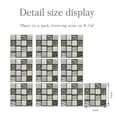 thumbnail image 3 of 10pc Crystal Tile Stickers DIY Self-Adhesive Wall Stickers, 3 of 7