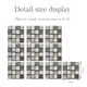 thumbnail image 3 of 10 pegatinas de cristal para azulejos | Azulejos de pared autoadhesivos de 9,9 x 9,9 cm | Azulejos de gel resistentes al agua y al calor | Decoración fácil de hacer para la cocina y el baño | Sin p, 3 of 5