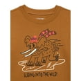 thumbnail image 2 of Garanimals Toddler Boy Holiday Graphic Tee with Long Sleeves, Sizes 18M-5T, 2 of 3