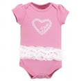 thumbnail image 3 of Hudson Baby Infant Girl Cotton Bodysuits, Love Daisy Tutu, 6-9 Months, 3 of 5
