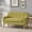 Pale Green, variant on Pale Green Loveseat Sofa Two-Seater with Mid-Century Modern Design, Fabric Upholstery, Button-Tufted Back, Solid Wood Frame for Living Room or Bedroom