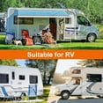 thumbnail image 3 of Heavy Duty RV Roof Cover, Waterproof UV Resistant, Fits 34-36 ft RVs, Travel Trailers, Class A/B/C Motorhomes, Popup & Truck Campers, 3 of 8