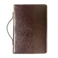 thumbnail image 5 of Bible Cover - “I Can Do All Things Through Christ” Philippians 4:13 – Large Two-Tone Burgundy/Tan, 5 of 5