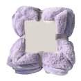 thumbnail image 1 of Manta cálida de felpa de 2 capas, franela súper suave, imitación de cachemira, cama, sofá, manta, púrpura Eigraketly LF000018-04B, 1 of 7