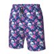 thumbnail image 4 of Balery Skull Flower Traje de Baño Estilo Hawaiano para Hombre, Shorts de Secado Rápido con Bolsillos-3X-Large, 4 of 6