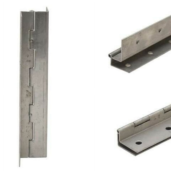 Crownline Boat Offset Hinge 21072 | 16 Gauge Aluminum 8 x 1 1/2 Inch