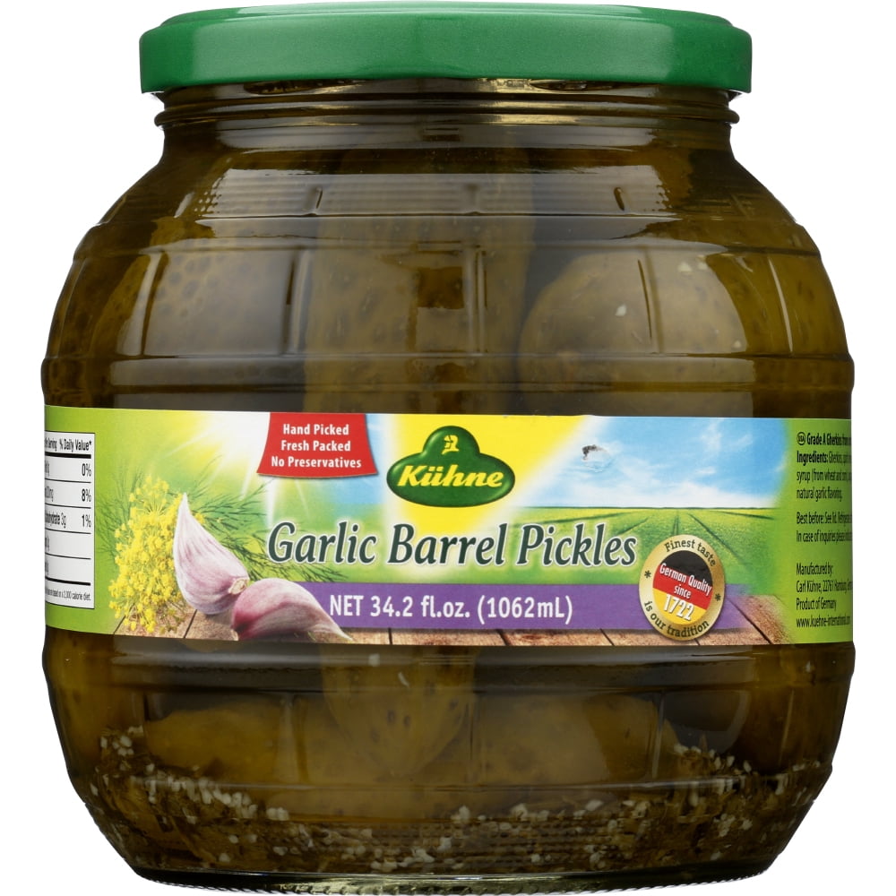 Carl Kuhne Gundelsheim Pickles, 35.9 oz
