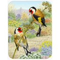thumbnail image 1 of European Goldfinches Glass Cutting Board, Large, 1 of 1