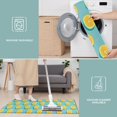 thumbnail image 6 of Yellow Lemon Fruit Slices LightBlue Pattern Kitchen Rugs Sets Of 3,Kitchen Runner Rugs Non Skid Washable,Decorative Kitchen Floor Mats for Kitchen,Sink,Laundry,17"x30"+ 17"x47" + 17"x59", 6 of 6