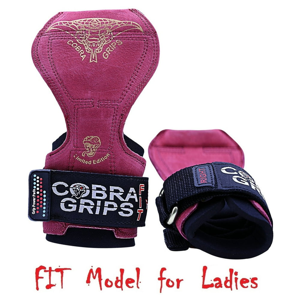 Cobra Grips PRO Weight Lifting Gloves Heavy Duty Straps Alternative to