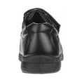 thumbnail image 3 of Josmo Toddler Boys’ Double Hook And Loop School Dress Shoes, Black 11, 3 of 5