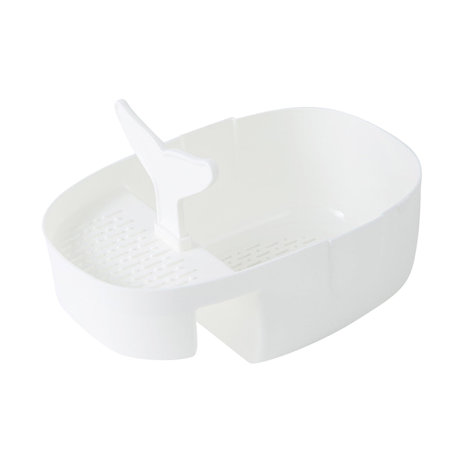 ERTUTUYI Kitchen Sink Drain Basket Swan Drain Rack Swan Shape Sink