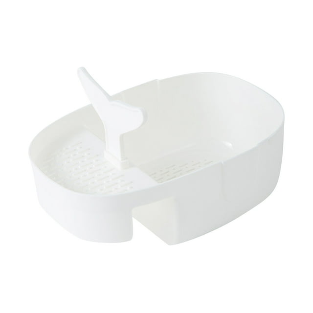 Kitchen Sink Drain Basket Swan Drain Rack Swan Shape Sink Basket Kitchen Triangular Sink Drain Filter Basket Shelf Storage Rack Sponge Holder