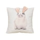 thumbnail image 2 of Uuiauoio Easter Home Decorations Garland Bunny Pillow Covers Floral Rabbit Throw Cushion Cover Decorative Pillows for Bed Couch Home Sofa Living Room Rustic Farmhouse Decor, 2 of 6