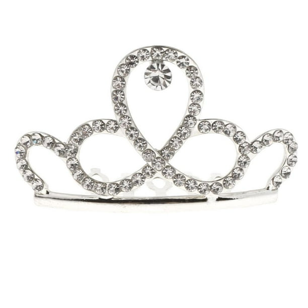 1 Piece Pequeño Tiara Mini Diamante de Imitación para Producción Musical Electrónica Aprendiziaje Plata