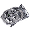 thumbnail image 4 of Cinturón Barry.Wang Ratchet con hebilla automática con diamantes de imitación de dragón, 4 of 8
