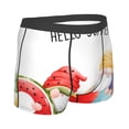 thumbnail image 4 of Uemuo Summer Gnome Pattern Men's Boxer Briefs,Trunk Anti-Chafing,Comfortable, Durable, and Stylish Underwear-X-Large, 4 of 9