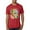 Vintage Red, variant on Neon Lab Dog Lover Shirt | Labrador Dogs Speak To Those Who Listen | Dean Russo Art Animal Lover Mens Premium Tri Blend T-Shirt, Vintage Red, Medium