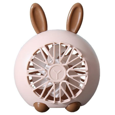 

Desktop Fan USB Rechargeable: 3-gear Pocket Fan Portable Personal Fan Night Lamp