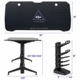 thumbnail image 2 of Gymax Gaming Desk 62.5'' T-Shape Height Adjustable w/ Mouse Pad Handle Rack Cup Holder, 2 of 10