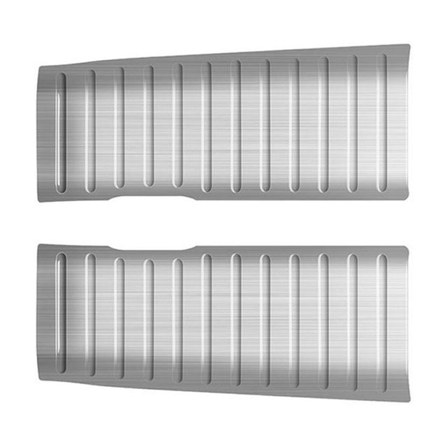 Stainless Steel Door Panel Covers for Toyota Prius 60 Series 2023 Models 2-Piece Set