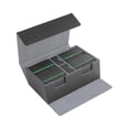 thumbnail image 3 of Solución de almacenamiento de barajas de cartas premium para entusiastas del deporte Interior gris y verde., 3 of 9