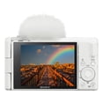 thumbnail image 2 of Sony ZV-1 II Vlog camera for Content Creators and Vloggers (White) (ZV-1M2/W) + 64GB Card + Photo Software + NP-BX1 Battery + Card Reader + LED Light + Soft Bag + Charger + Flex Tripod + More, 2 of 7