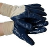 Nitrile Palm Coated w/ Knit Wrist Gloves (Sold by Dozen) Size Medium