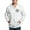 Ash Gray, variant on - Happy First Day Of School Welcome Back Retro Men's Zip Up Hoodie - Zip Hoodie, Classic Hooded Sweatshirt with Metal Zipper