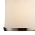 thumbnail image 3 of Elk Lighting Brooksdale Pendant in Satin Nickel and White, 3 of 7