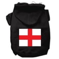 thumbnail image 1 of St. George's Cross (English Flag) Screen Print Pet Hoodies Black Size Xxxl (20), 1 of 1