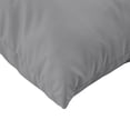 thumbnail image 5 of Paom 3pc Outdoor Patio Cushion for Bench, Plush Gray Oxford Fabric, 5 of 6