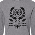 thumbnail image 4 of Inktastic Born in 1969 Limited Edition Long Sleeve T-Shirt, 4 of 5