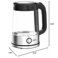 thumbnail image 2 of Mr. Coffee Oster BVSTKT7098-000 Kettle, 1.7 Liter, Clear/Stainless., 2 of 6