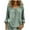 Green, variant on Mgmyaa Womens Lightweight Tops Cotton Linen T Shirts Crew Neck Long Sleeve Loose Fit Shirts Casual Beach Blouses