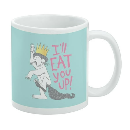 

Where the Wild Things Are Eat You Up White Mug